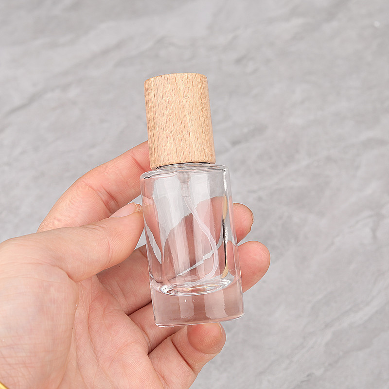 20ml 30ML ขวดสเปรย์ทรงกระบอกน้ําหอม Tansare แก้วที่ว่างเปล่าแบบพกพาขวดตัวอย่างรีฟิล