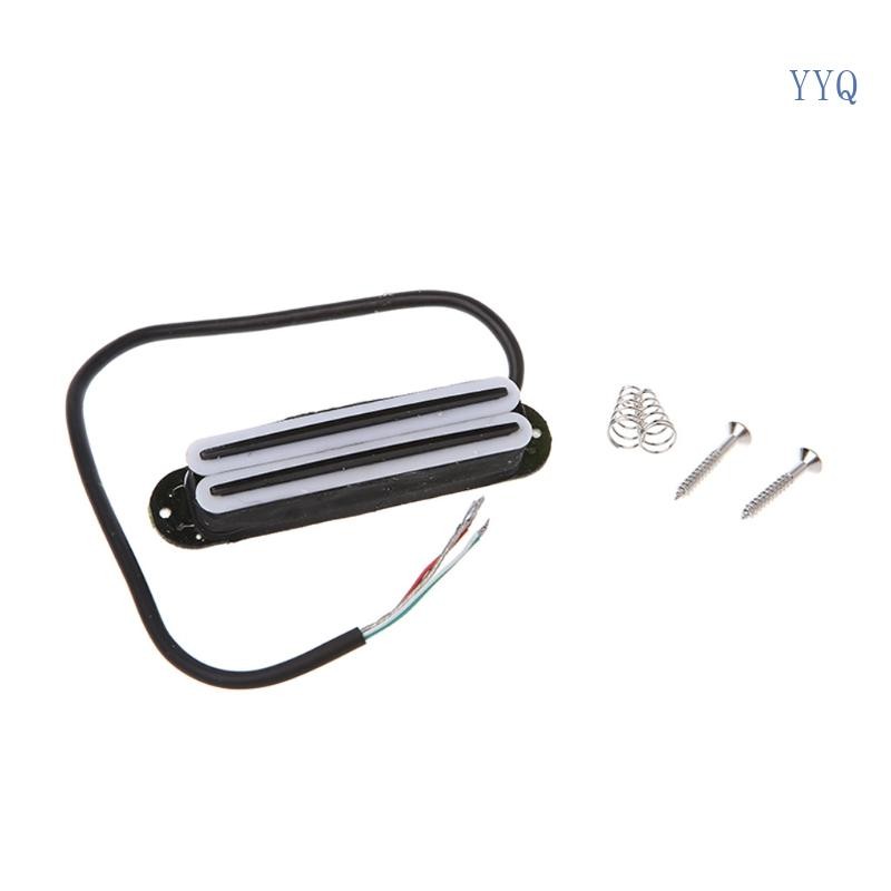 Yyq กีตาร์ Pickup mini Dual Rail Coil Humbucker สําหรับ ST TL 6 String