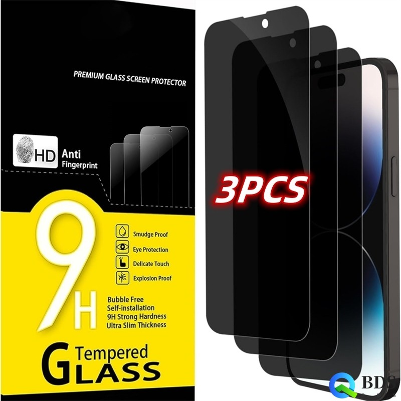3 ชิ้น Anti-Spy ความเป็นส่วนตัวกระจกนิรภัยสําหรับ Samsung Galaxy A55 A54 A53 A52 A51 A50 A30S A50S A70 A70S A35 A34 A33 A25 A32 A71 A72 A73 A52S ตัวป้องกันหน้าจอส่วนตัว