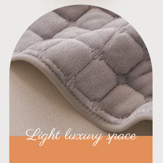 <พร้อมส่ง>ผ้าคลุมโซฟา ผ้าสักหลาด สไตล์นอร์ดิก กันลื่น สากล ซักทําความสะอาดได้ 5 ขนาด