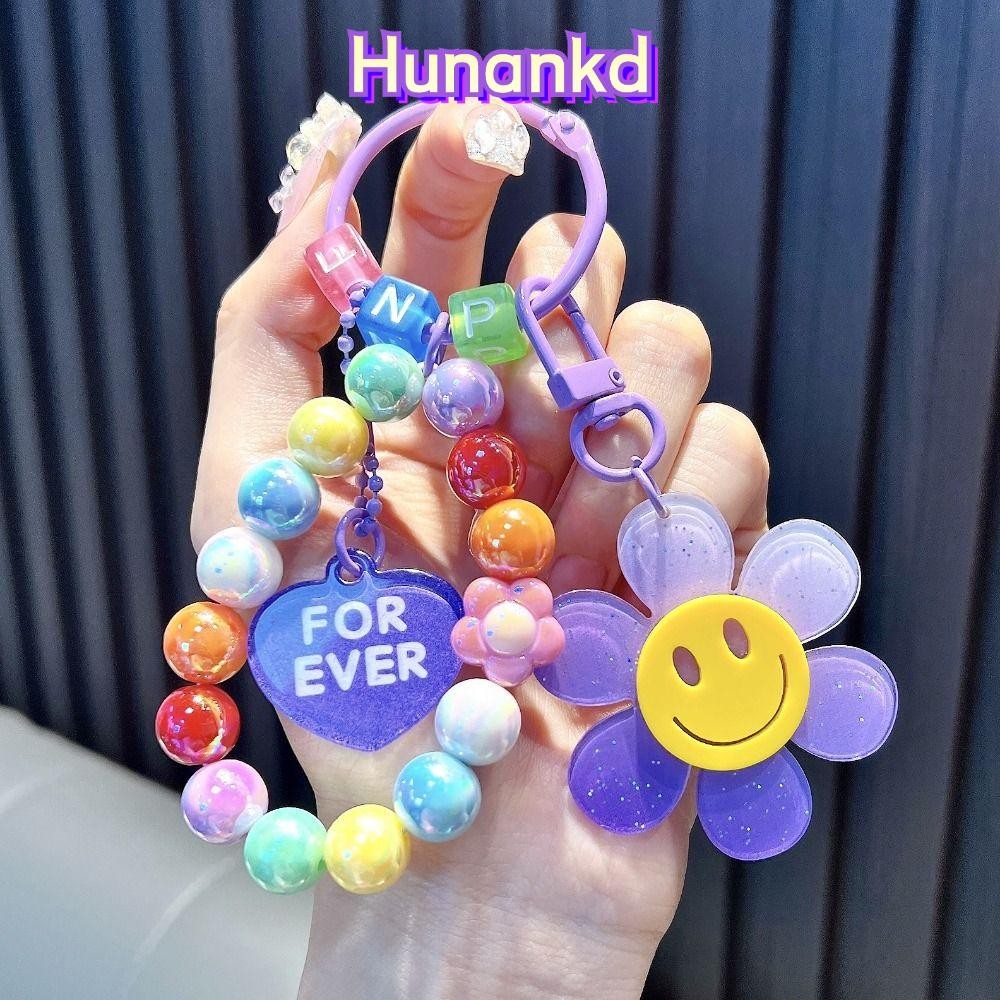 Hunank พวงกุญแจ จี้รูปดอกทานตะวันน่ารัก สไตล์เกาหลี สําหรับผู้หญิง