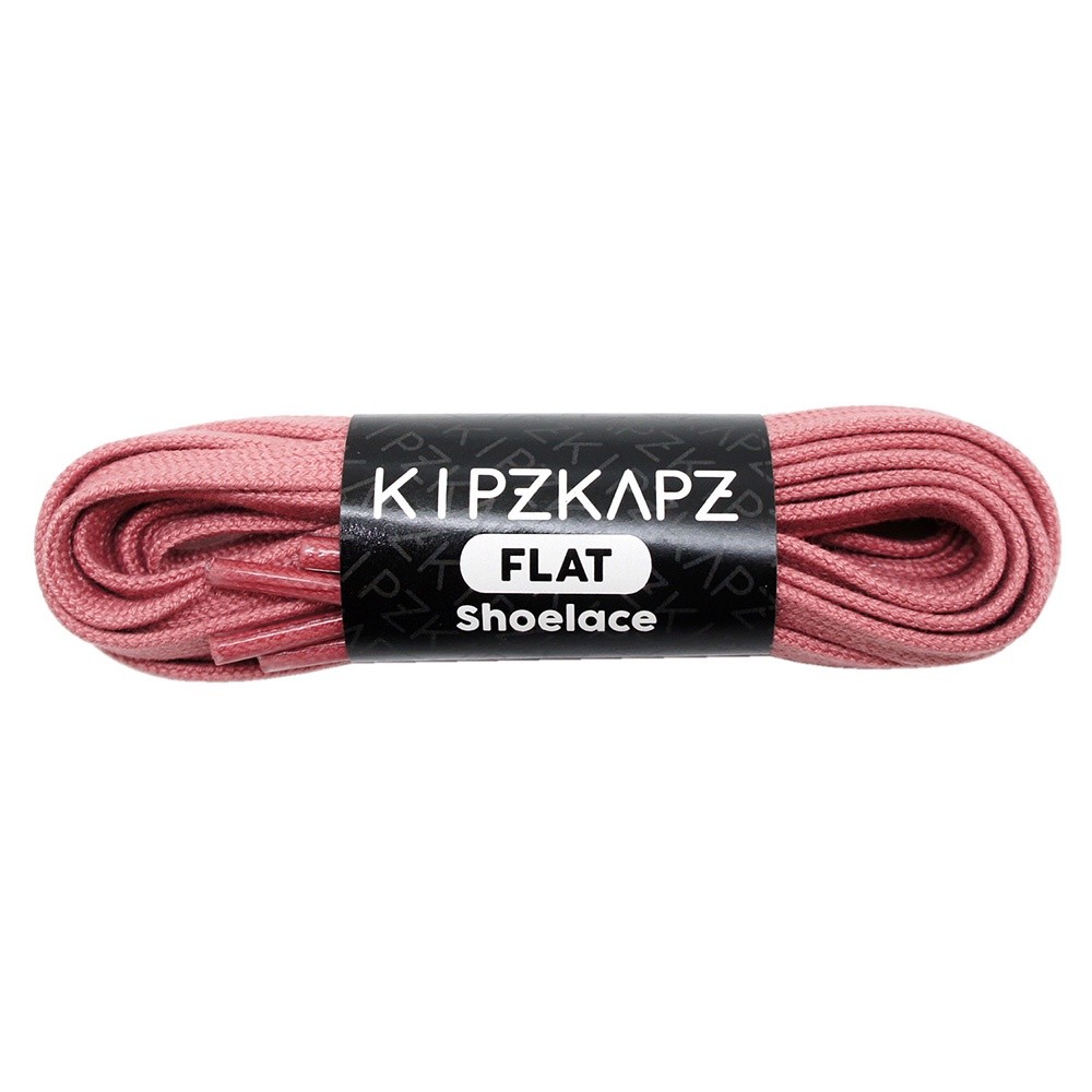 KIPZKAPZ FS22 Pink Rose - เชือกผูกรองเท้าแบน 6mm