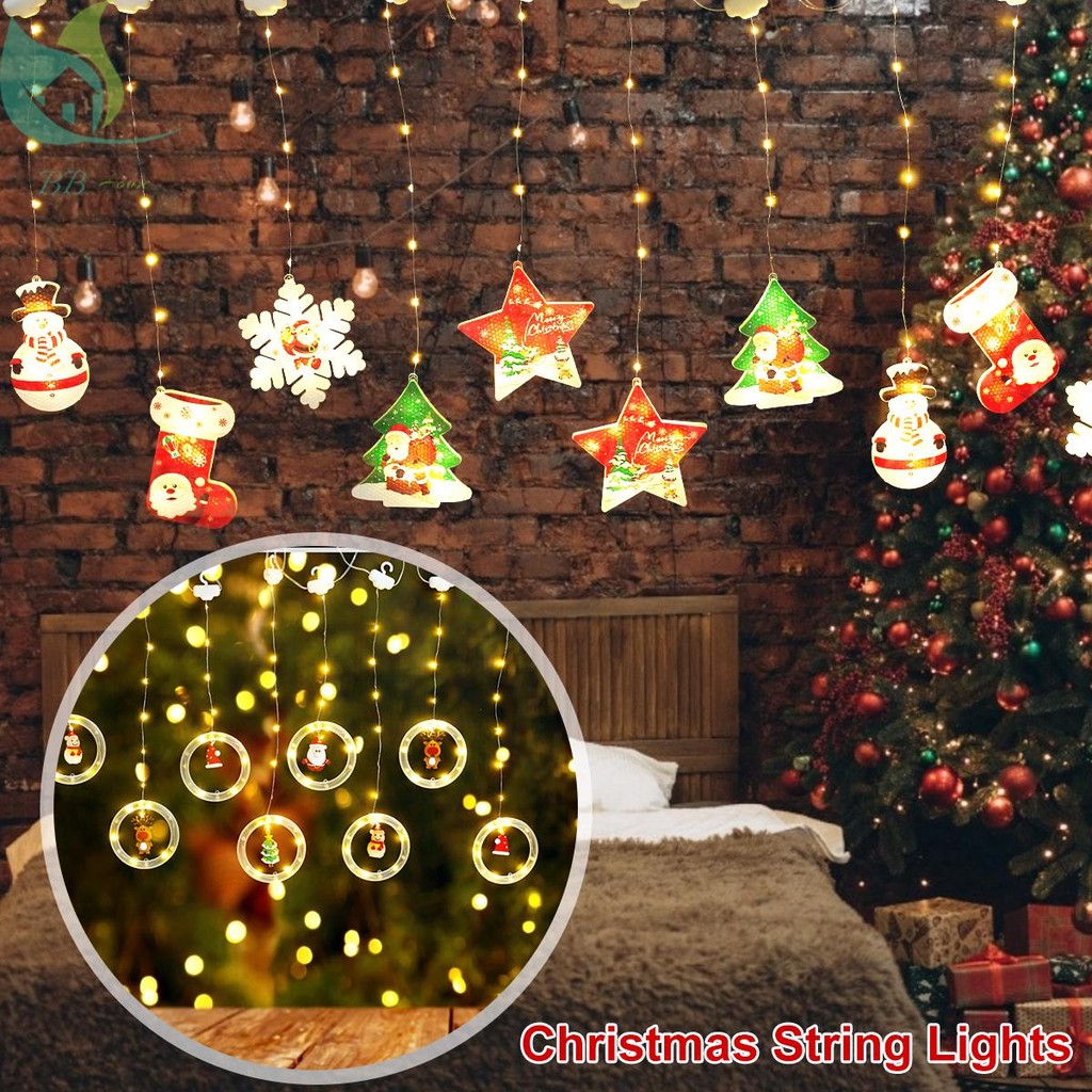 1.64ft คริสต์มาส Light String USB ขับเคลื่อนกันน้ํา Fairy String ไฟสําหรับ Home Party คริสต์มาสงานแต่งงานตกแต่ง SHOPQJC687