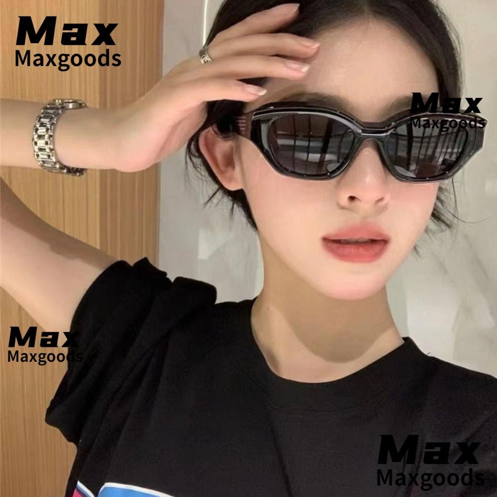 Maxg กรอบขนาดเล็กแว่นตากันแดด,ผู้หญิงคลาสสิกผู้ชาย Cat Eye แว่นตากันแดด, UV400 แว่นตาแฟชั่น Retro Y2K Punk แว่นตา