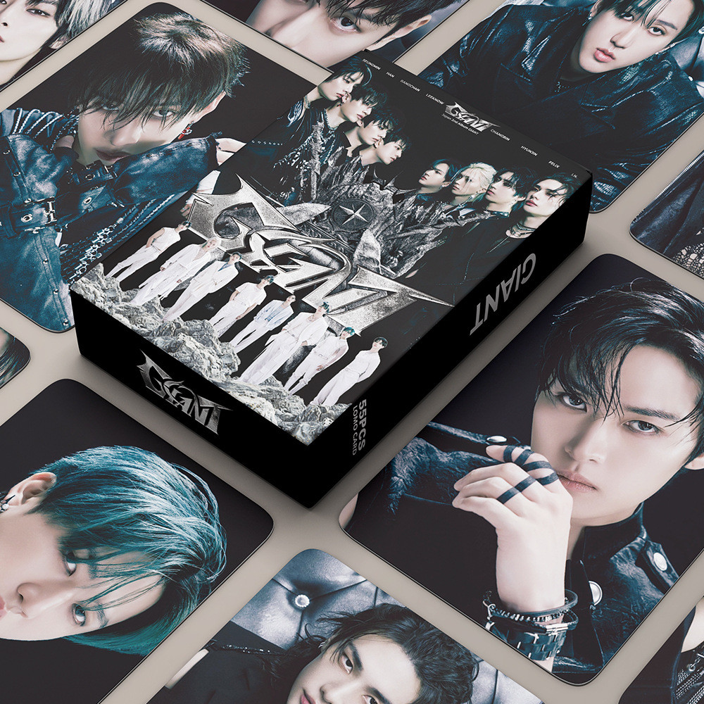 55 ชิ้น STRAY KIDS SKZ HOP GIANT Lomo การ์ด YOUR HERO SECRET KIDZ JJAM ATE SEASONS GREETINGS 2025JIN การ์ด Straykids HYUN FELIXCHHAN CHANGBIN HAN CHANGBIN HANBOW โปสการ์ด KNOW