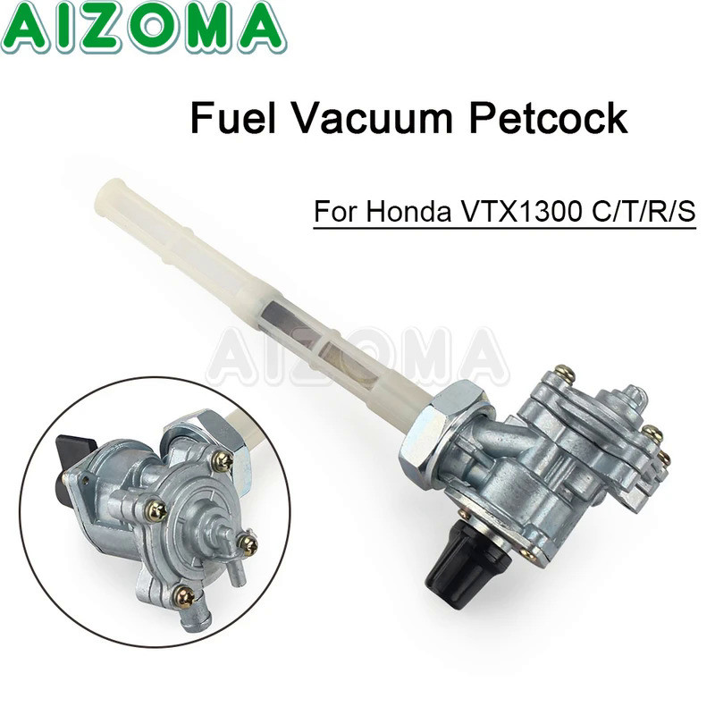 Mo For Honda VTX 1300 VTX1300C VTX1300T VTX1300R VTX1300S Fuel Gas Switch Valve Vacuum Petcock Tap 1
