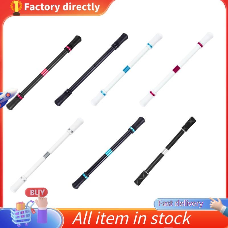ในสต็อก-Finger Pen Spinning Pen Gaming Spinning Pens Flying Spinning Pen with Weighted Ball Finger R