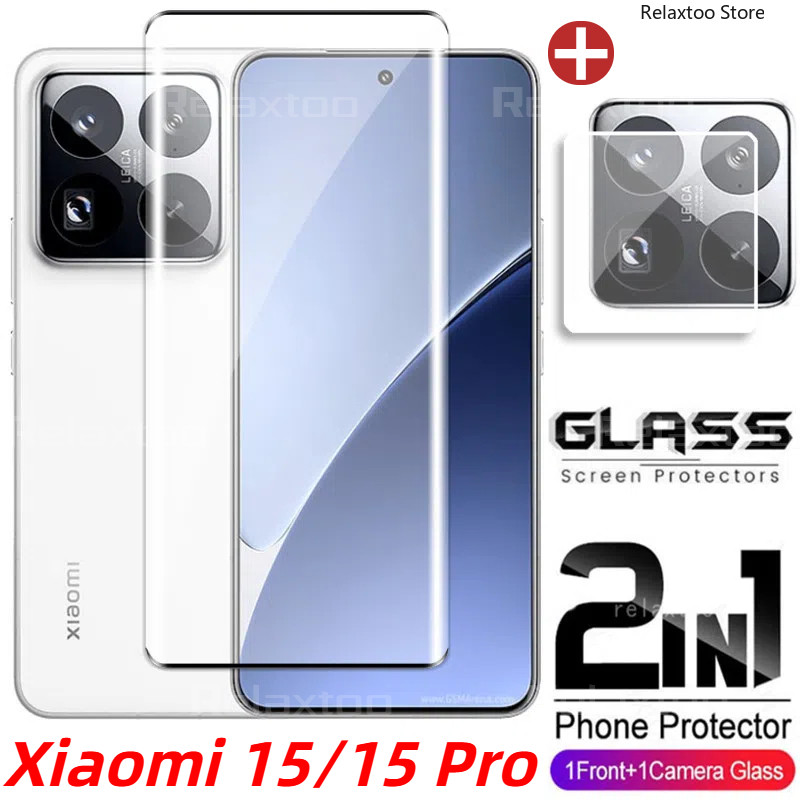 Xiaomi15 Pro 5G 2in1 3D โค้งกระจกนิรภัยสําหรับ Xiomi15 Xiaomi 15 Pro Ultra 15Pro 15Ultra Xiaomi15Pro