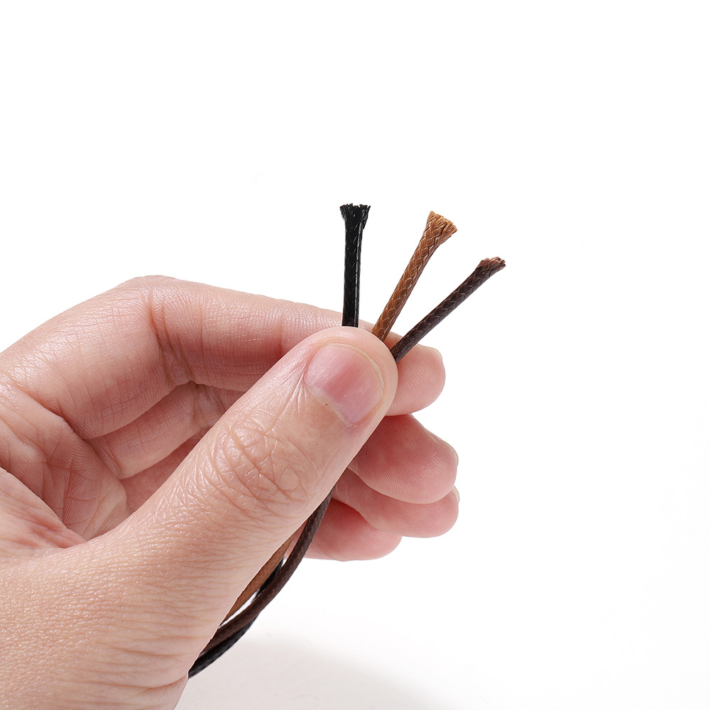 เชือกแว็กซ์สีสดใส  0.5-1มม. 10เมตร สำหรับถักสร้อยข้อมือ DIYเครื่องประดับ - รูปที่ 3