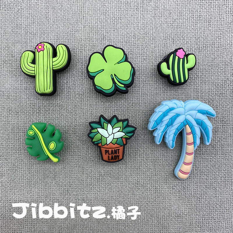jibbitz crocs Cactus potted plant  jibbitz crocs เกาหลี crocs jibbitz DIY jibbitz crocs ของแทั