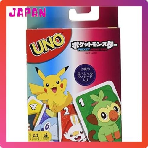 【Direct from Japan】Uno Pokemon [การ์ดกฎพิเศษพร้อม Snorlax & Gekkoga] GNH17