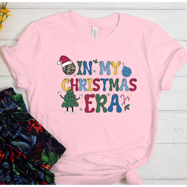 In My Christmas Era Shirt, Christmas Era Gift Women, Family Matching Christmas Era Shirt, 2024 Chris