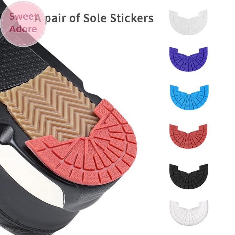 Sweetadore Shoe Heel Protector for Sneaker Wear-resistant Sole Sticker Self Adhesive Rubber TH