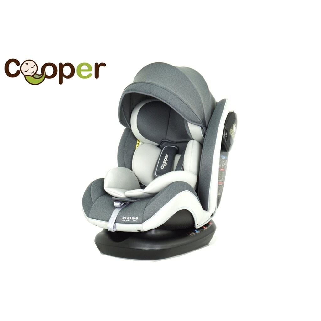 Cooper คาร์ซีทรุ่น Comfee แรกเกิด - 12ปี ติดตั้งแบบเบลท์ รับประกัน 3 ปี