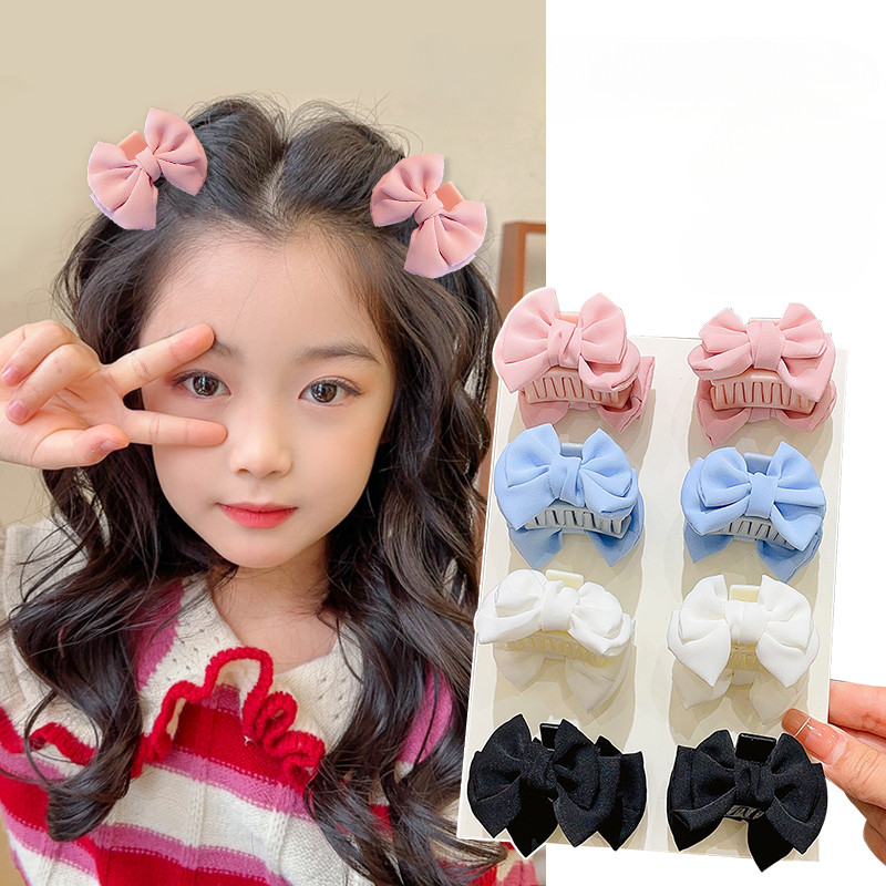 เจ้าหญิงน่ารักโบว์ลูกอมอุปกรณ์ผมฉลามขนาดเล็กคลิปสาว
