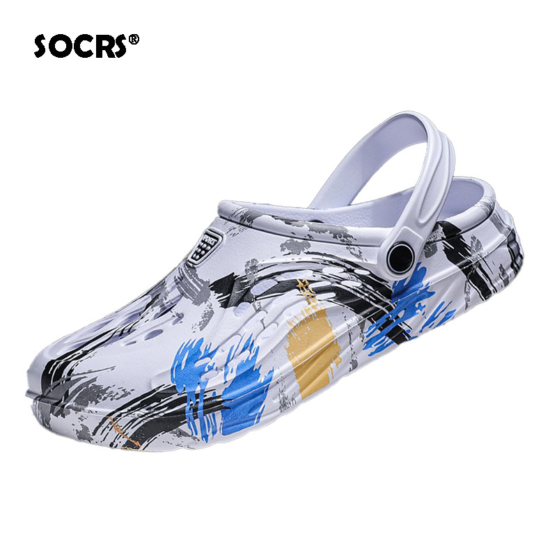 SOCRS 2024 รองเท้าแตะลำลองแฟชั่นผู้ชาย รองเท้าแตะชาย รองเท้าส้นแบนแบบหนีบ สำหรับผู้ชาย 46 47 48 49