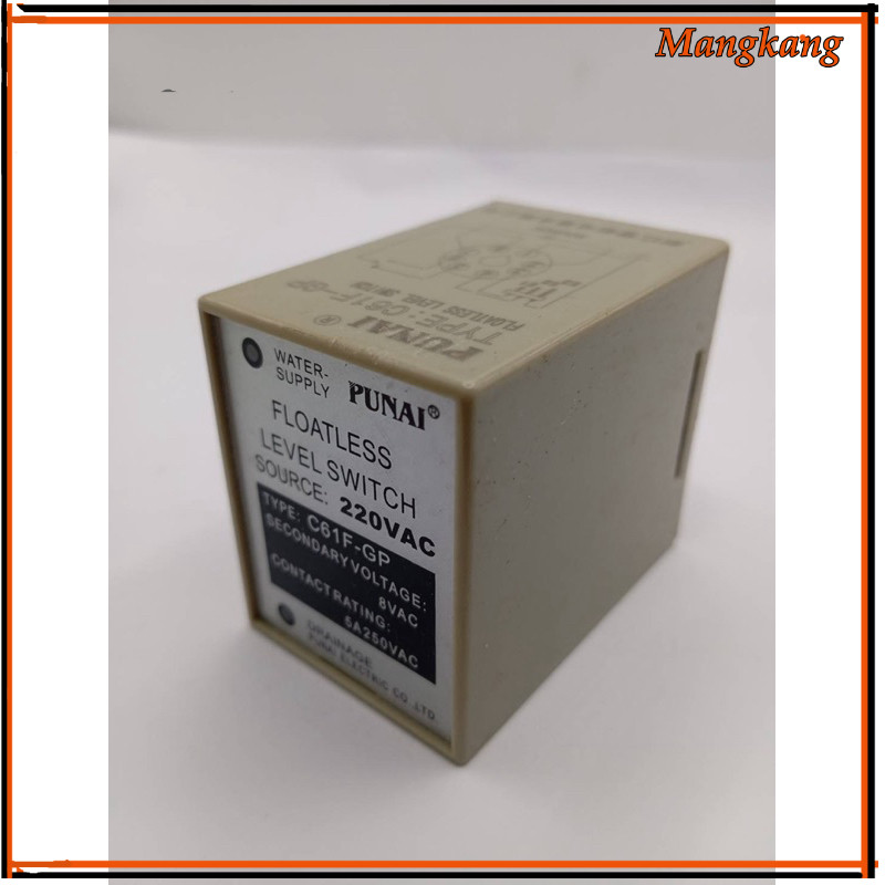 ของใหม่! C61F-GP  สินค้าตัวโชว์ไม่มีกล่อง  FLOATLESS LEVEL SWITCH SOURCE: 220VAC TYPE:C61F-GP