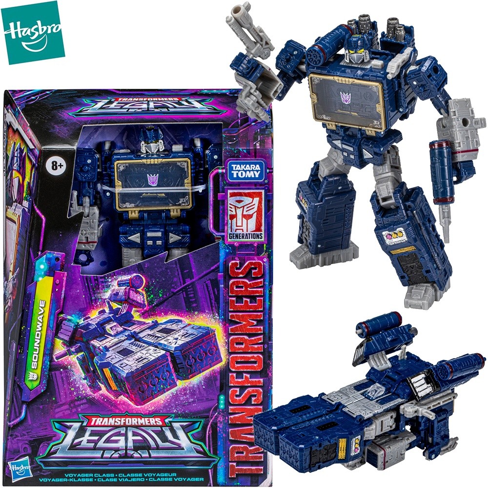 Hasbro Transformers Generations Legacy Soundwave Voyager Class Action Figure Collectible Model Toys 