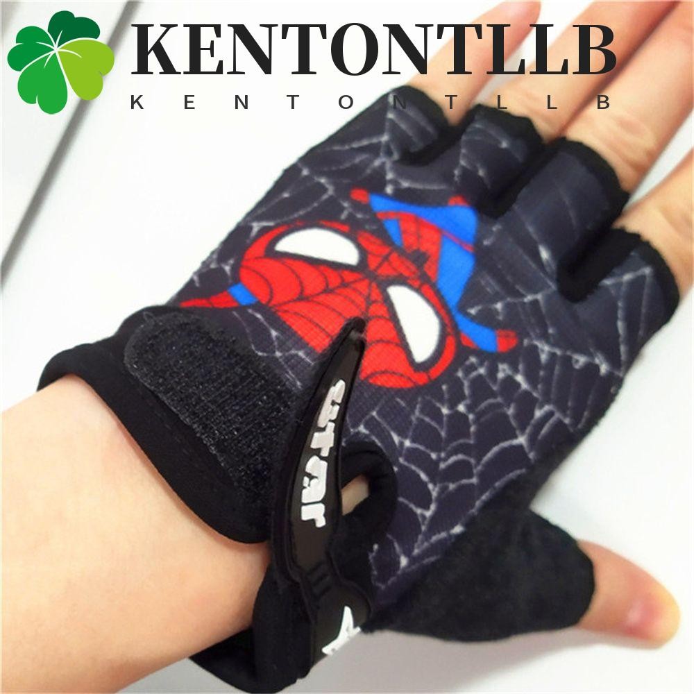 Kentontllb ถุงมือจักรยานสําหรับเด็กอุปกรณ์ปั่นจักรยานสําหรับวิ่งสําหรับเด็กการ์ตูนสําหรับเด็กถุงมืออนิเมะสําหรับเด็ก