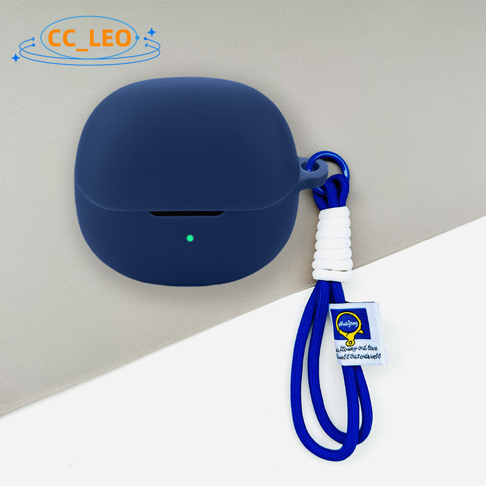 For QCY AilyBuds Pro Case Cute Lanyard Pendant Charm QCY HT10 Silicone Soft Case QCY AilyBuds Pro+ S