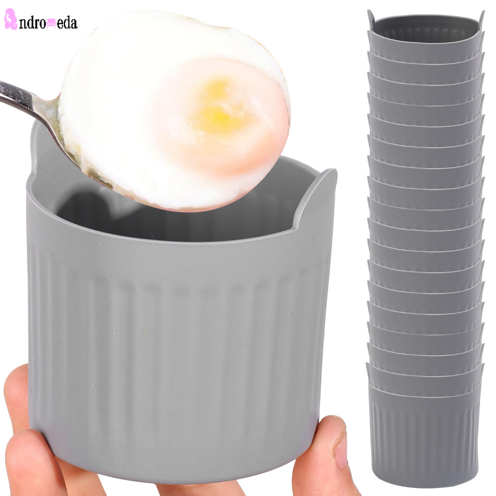 Simple Practical Air Fryer Cupcakes Egg Tart Baking Cup Mould - มัลติฟังก์ชั่นเกรดอาหารนํากลับมาใช้ใหม่ถ้วยย่างอุปกรณ์ครัว
