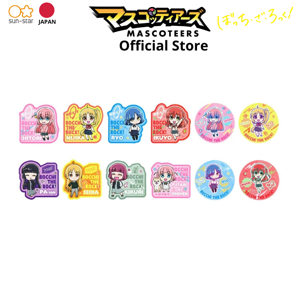 SUN-STAR BOCCHI THE ROCK Sticker Collection สติกเกอร์ นำเข้า จากประเทศ ญี่ปุ่น