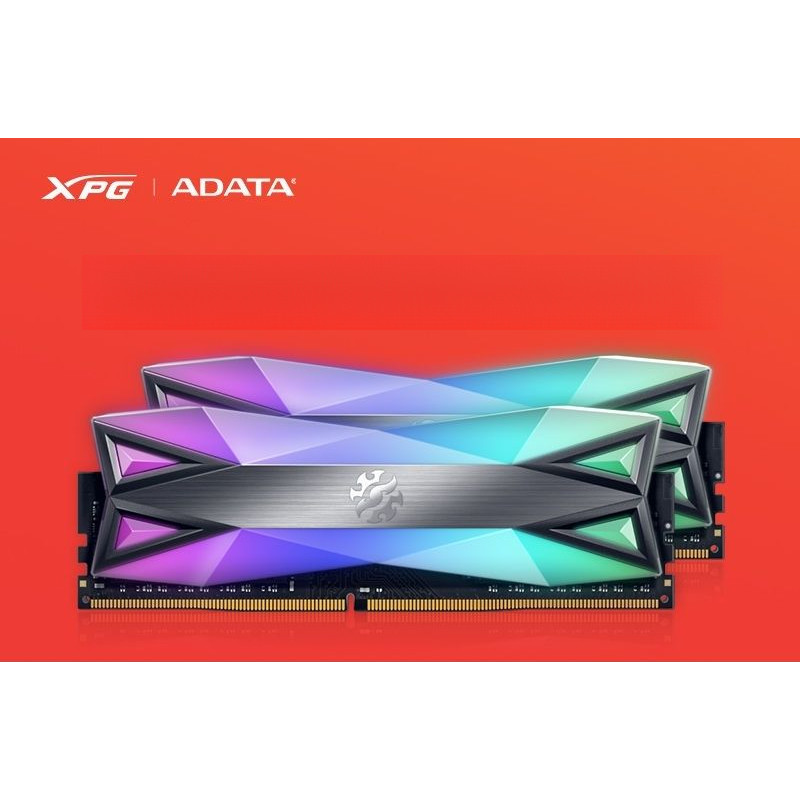 ADATA XPG Longyao d60g DDR4 3600MHz RGB แถบไฟเดสก์ท็อปแถบหน่วยความจำ DDR4