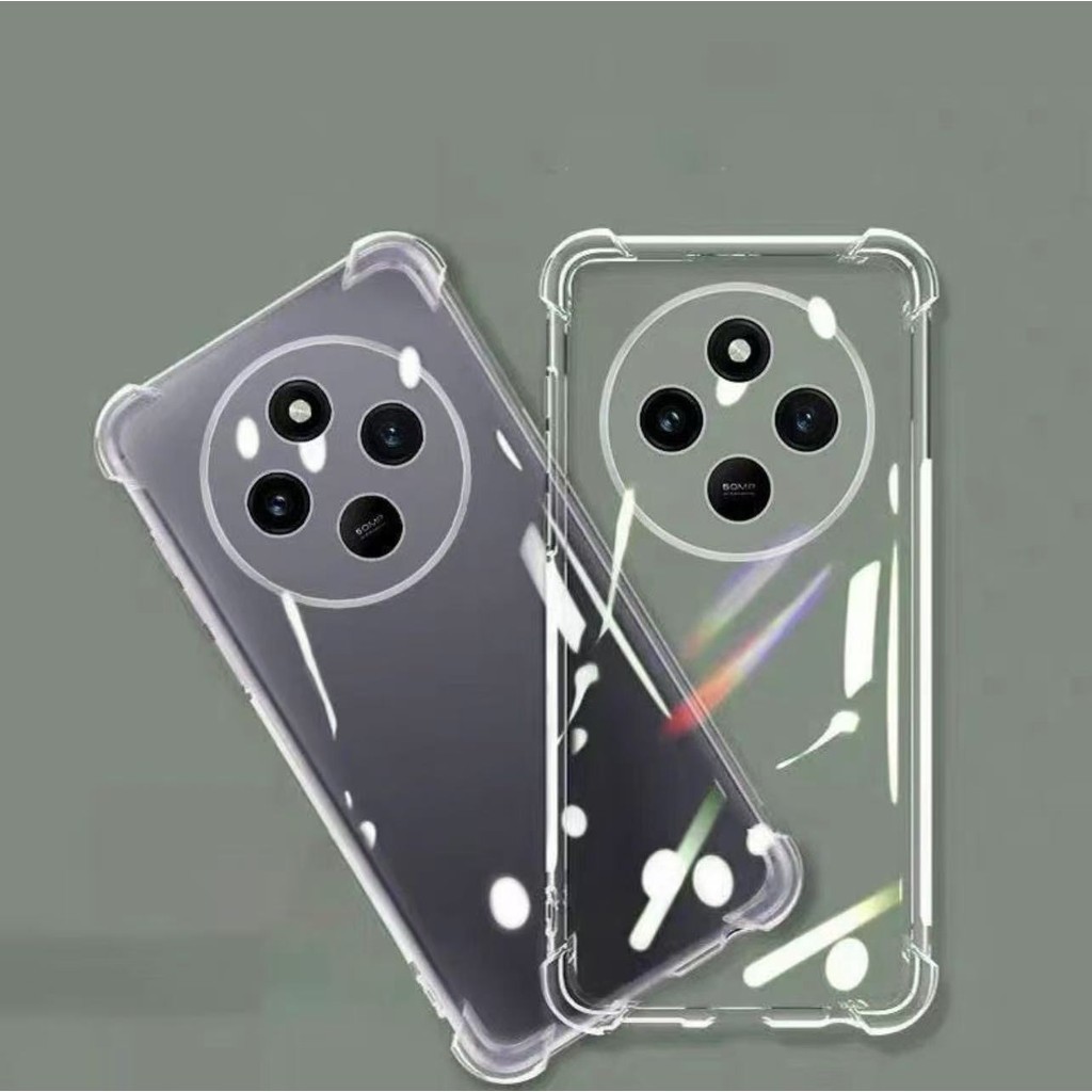 CASE สำหรับ POCO C75 2024 เคสใส คลุมกล้อง กันกระแทก เคสซิลิคอน นิ่ม TPU