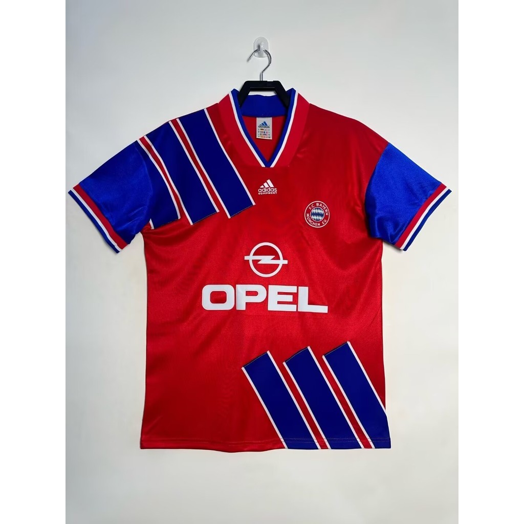 9395 เสื้อยืดแขนสั้นกีฬาฟุตบอลย้อนยุคบ้านบาเยิร์น