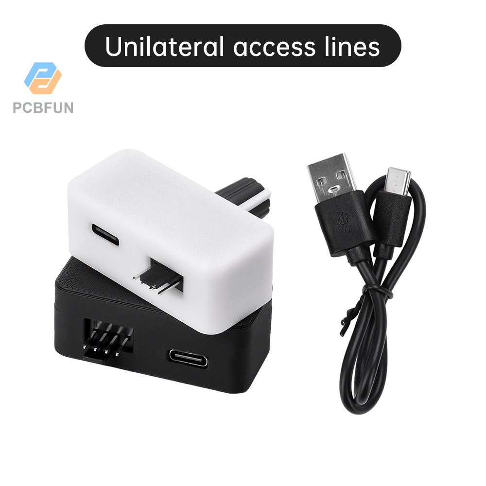 Pcbfun Mini PWM 4Pin พัดลมควบคุมความเร็ว TYPE-C อินเทอร์เฟซ USB แหล่งจ่ายไฟ DIY Water Cooler