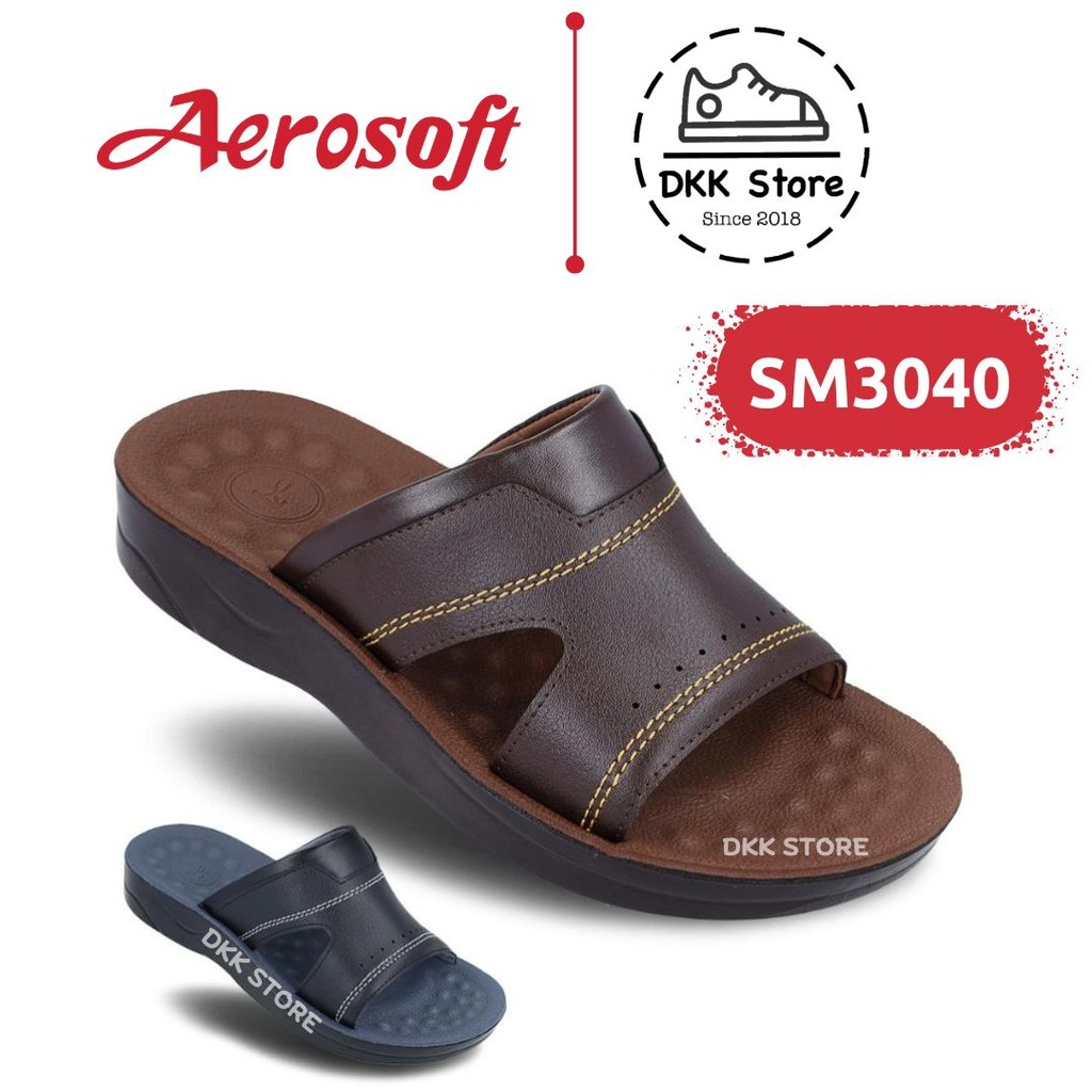 DKK Aerosoft (แอโร่ซอฟ) Extra Soft รองเท้าแตะสวมเพื่อสุขภาพ รุ่น SM3040
