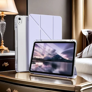 เคสกันกระแทก เคส For iPad Pro 12.9 2018-2022 11-13" 2024-2025 Gen11/10/9/8/7/6/5/4/3 Air5/4 Pro10.5 Air 13'M2 M3เคสไอ-XF