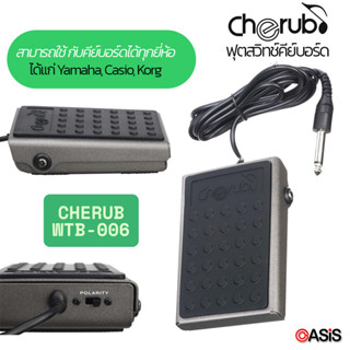 🔥ส่งด่วน 4Hr # Cherub WTB-006 Sustain Pedal ฟุตสวิทซ์ ฟุตสวิ…
