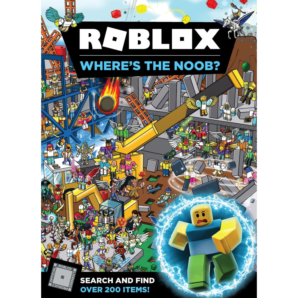 B2S หนังสือ ROBLOX WHERE'S THE NOOB? SEARCH AND FIND BOOK