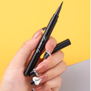 อายไลเนอร์แบบปากกา มี 2 สี:สีดํา สีน้ำตาล กันน้ำ ติดทนนาน-เหงื่อแห้งเร็วอายไลเนอร์ติดทนนาน