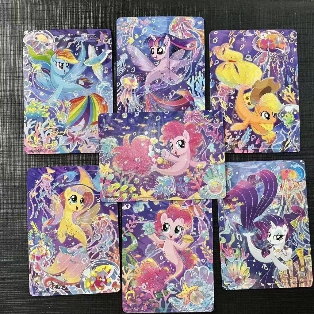Kagura Pony Kagurashika Sixth SC ขายเดี่ยวชุดการ์ดชายหาด Soft Cloud Baby Card Collection Princess Si