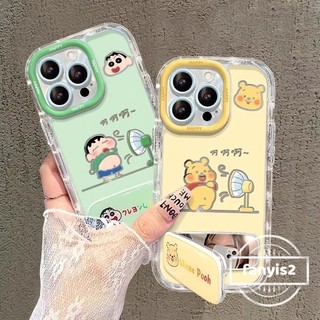 สําหรับoppo A60 A79 A18 A38 A58 A78 A17k A57 A77s A76 A16s A15s A16k A5s A3s A5 A9 A94 A54 A95 A93 A93 A53 2020 ฝาครอบโทรศัพท์นุ่มWinneกระจกน่ารัก
