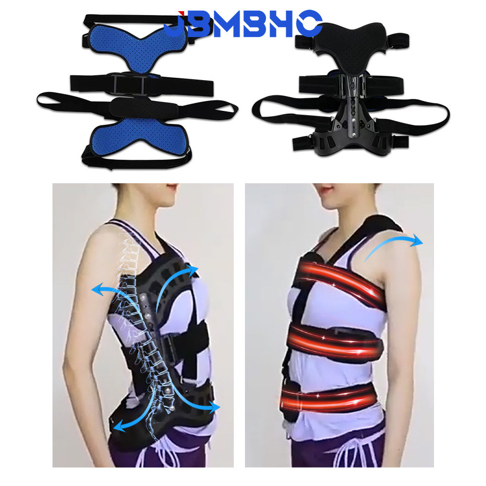 ปรับ Scoliosis Fixator Brace Corrector Deformity รักษาสมดุลกระดูกสันหลัง