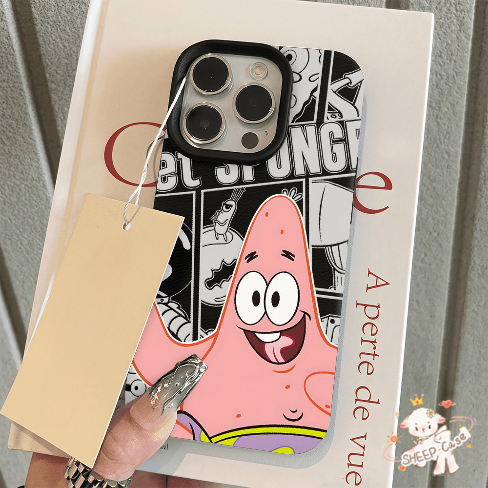 นี่ยม! เคสเหมือนเปลือกลิ้นจี่ ตัวการ์ตูน ปลาดาว สําหรับ IPhone 16 15 14 13 7 8plus Pro Promax XR XS เลือกได้ห้าสี