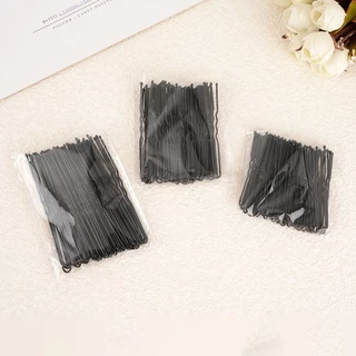 ARVE 50Pcs กิ๊บตัวยู U กิ๊บดำ ปลอดภัย กิ๊บพิธีการ เครื่องมือจัดแต่งทรงผม Hairpin
