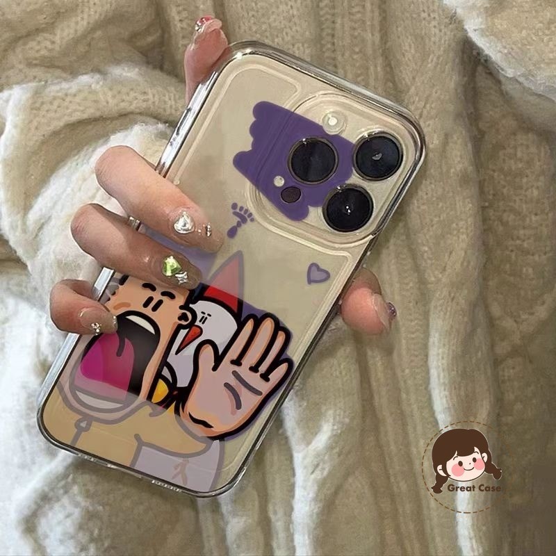 การ์ตูน Boy Snowman เคสโทรศัพท์สําหรับ Vivo iQOO Z9 Turbo + Z9X Z8 Z8X Z7X Z7i Z6 Z6X Z5 Z3 Z1 Z1X U