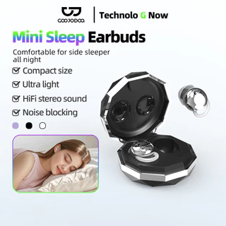 GOOJODOQ Sleep Headphones การออกแบบที่เป็นมิตรกับการนอนหลับที่เงียบเป็นพิเศษเสียงบล็อกอย่างมีประสิทธิภาพ Quick-charge แบตเตอรี่ทรงพลัง