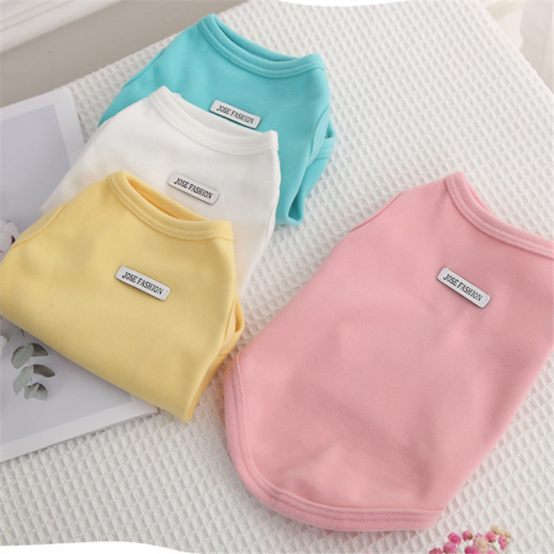 ฤดูใบไม้ร่วงตุ๊กตาสุนัขเท็ดดี้ Bichon Cat Vest Pomeranian Schnauzer Poodle สุนัขขนาดเล็กสัตว์เลี้ยงลูกสุนัขเสื้อผ้า