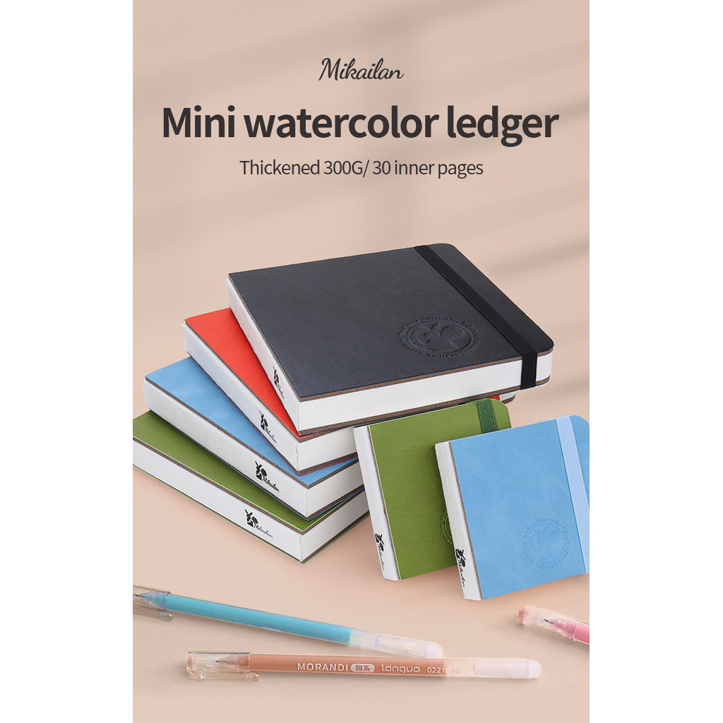 300แกรม 30แผ่นสมุดร่างสีน้ําวาดกระดาษโน๊ตบุ๊คสําหรับภาพวาดศิลปะนักเรียน - รูปที่ 5