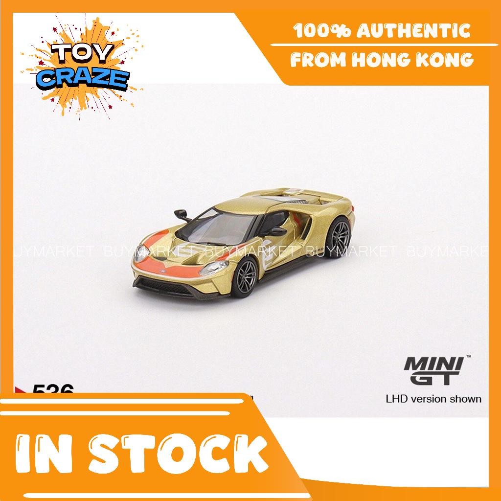 [ของแท้] Mini GT 1:64 #536 Ford GT Holman Moody Moody Heritage Edition Car Model