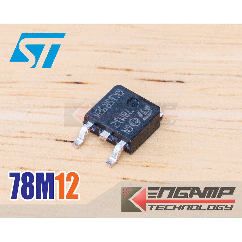 (มีตัวเลือก) [IC] 78M05 78M12 ST IC Regulator 0.5A ตัวถัง DPAK