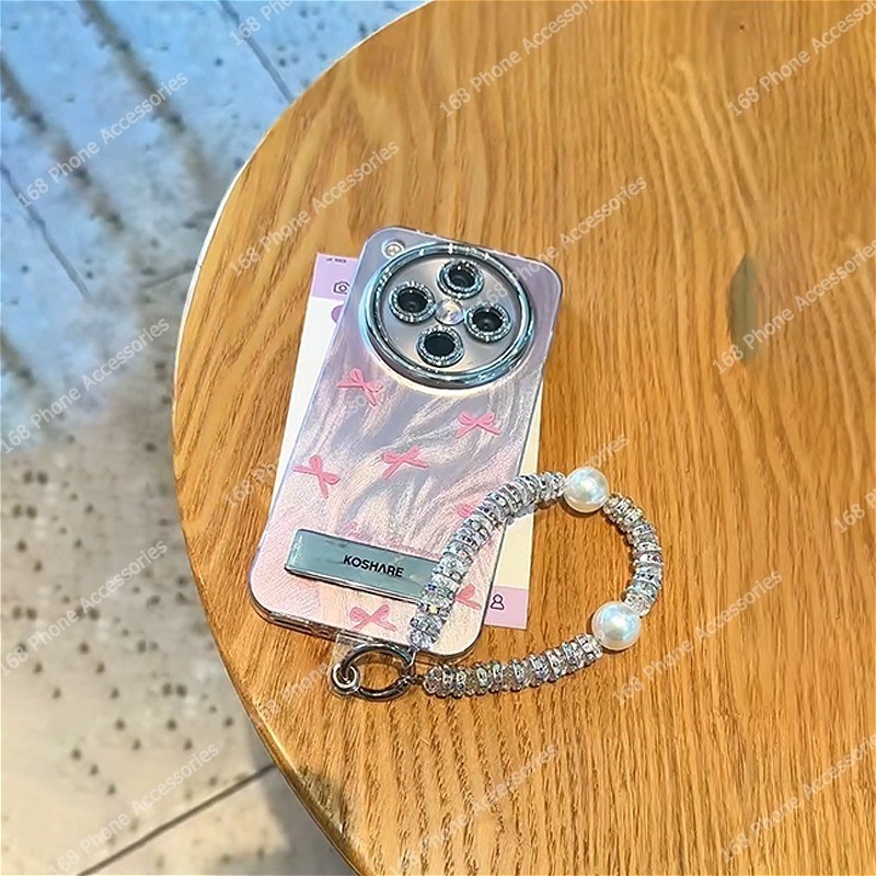 เคส OPPO Find X8 5G เคสน่ารักผีเสื้อโบว์ด้านแข็งกันกระแทกเคสพร้อมแวววาวกล้องฝาครอบเลนส์ป้องกันโทรศัพท์สําหรับเด็กผู้หญิงนักเรียนผู้หญิง - รูปที่ 6