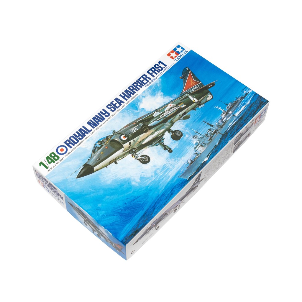 Tamiya 1/48 Masterpiece Aircraft Series No.26 British Navy Sea Harrier FRS.1 Plastic Model 61026