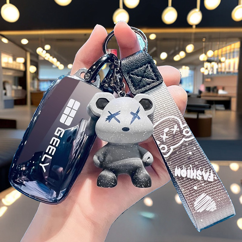 กระเป๋าใส่กุญแจสำหรับ Geely EX5 2025 Galaxy L7 MAX Xingship ใหม่ L6 ปกเต็มสำหรับรถยนต์ สำหรับผู้ชายและผู้หญิง