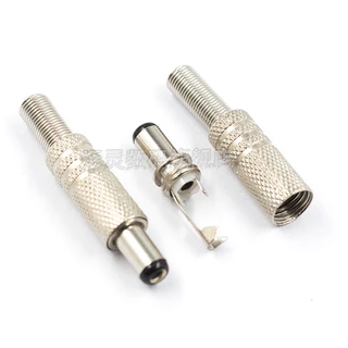 ปลั๊กไฟ DC DC099 ซ็อกเก็ต 5.5X2.1/2.5 มม.โลหะ DC ปลั๊กเชื่อมชาย/หญิง